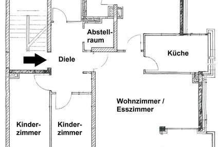 Wohnung Düsseldorf Kaiserswerth - 4 Zimmer, 116 m&sup2;, 1.685&euro; | Angebot:27016063