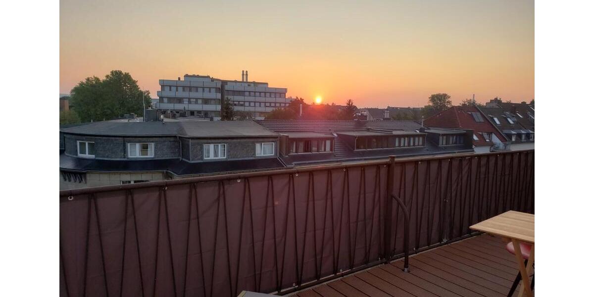 Spacious Rooftop Terrace, Bright Furnished Sublet in Flingern 2.5 zimmer