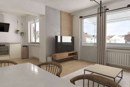 Wohnung Düsseldorf Düsseltal - 3 Zimmer, 80 m&sup2;, 1.850&euro; | Angebot:27453571