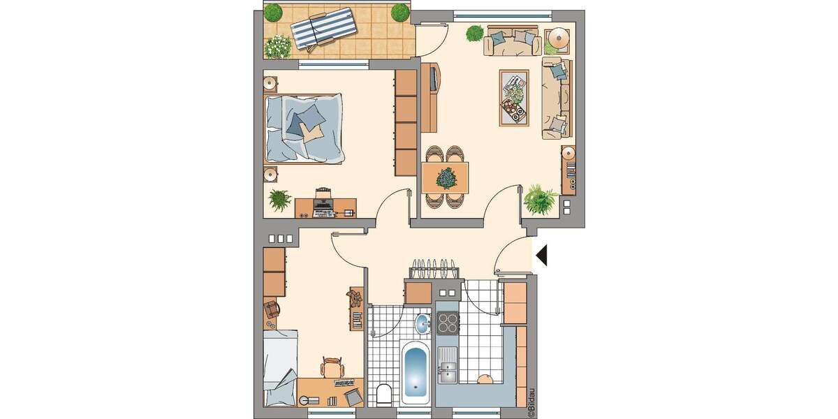 Wohnung zum Mieten in Remscheid 529 € 62.74 m² 3 zimmer