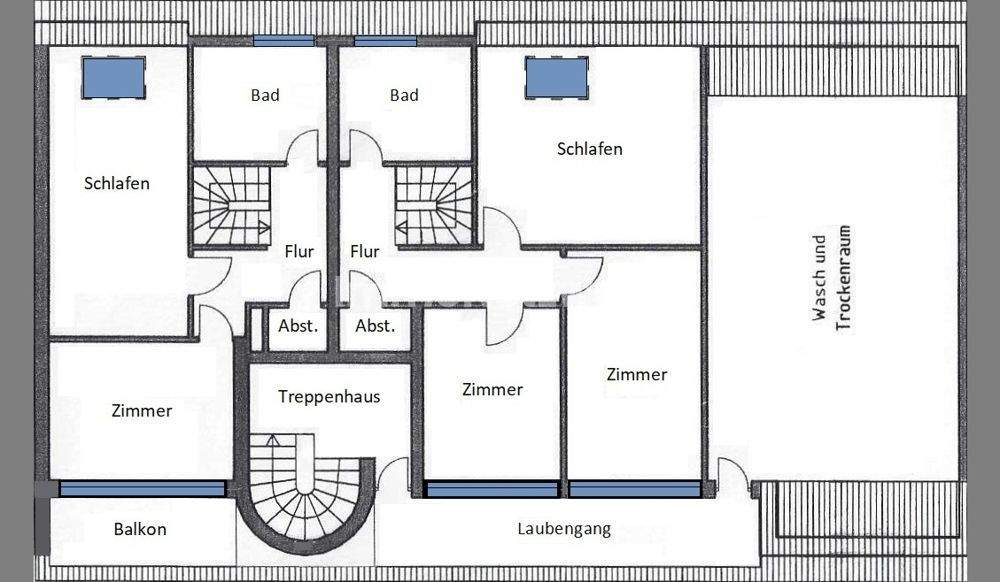 Gepflegtes Wohn- und Geschäftshaus in zentraler Lage von Remscheid zimmer