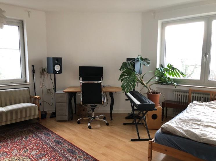 Zentrale 2-Zimmer-Wohnung in Little Tokyo mit Balkon 2 zimmer