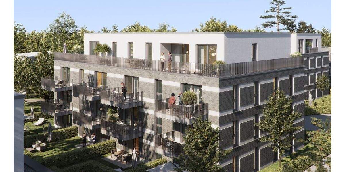 Terrassenwohnung Monheim am Rhein Baumberg - 2 Zimmer, 82 m&sup2;, 495.000&euro; | Angebot:25666103