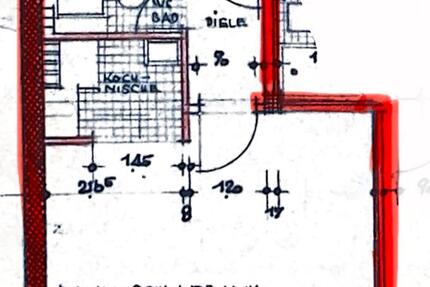 Möbliertes Apartment zu vermieten - Solingen Mitte Fußgänerzone 1 zimmer