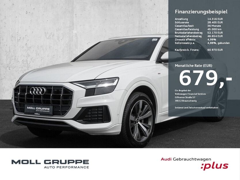 Audi Q8 68.316 km 57.980 € Düsseldorf 40474
