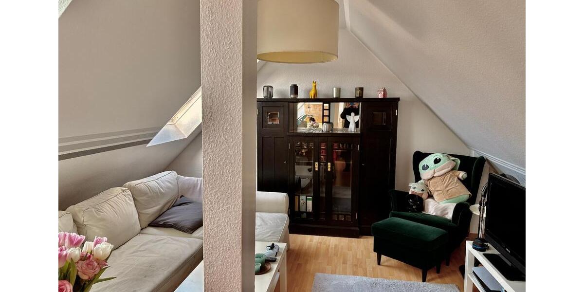 Dachgeschoßwohnung Overath - 2 Zimmer, 50 m&sup2;, 500&euro; | Angebot:25420339