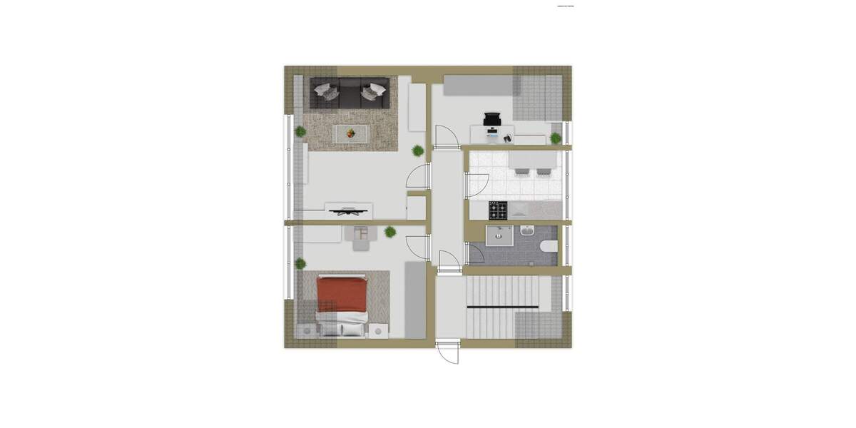 Etagenwohnung Remscheid Innen - 3 Zimmer, 68 m&sup2;, 130.000&euro; | Angebot:25742120