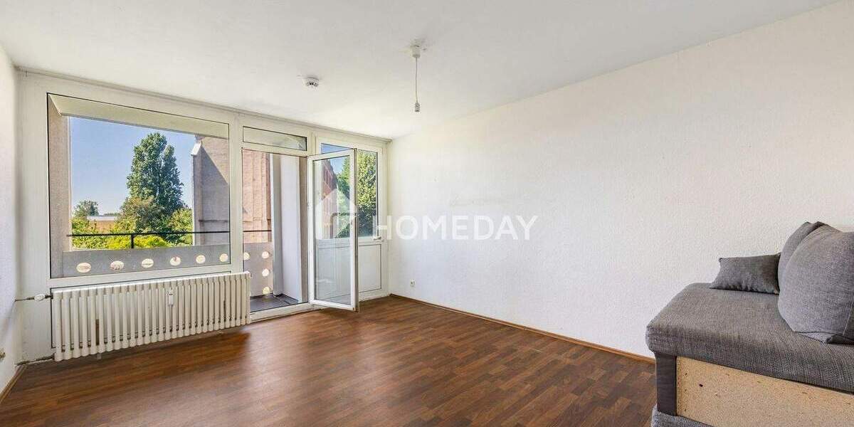 Ideal geschnittene Singlewohnung mit Westloggia im gepflegten Mehrfamilienhaus 1 zimmer