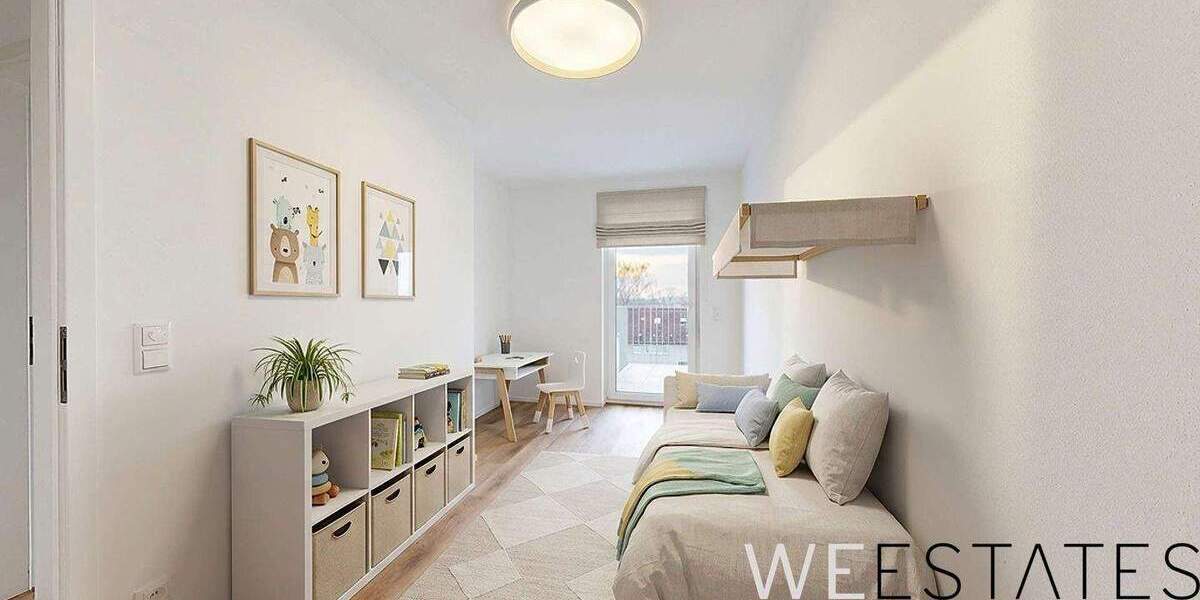 Neubau - Erstbezug: Top geschnittene 3-Zimmer-Wohnung mit großem Balkon! 3 zimmer