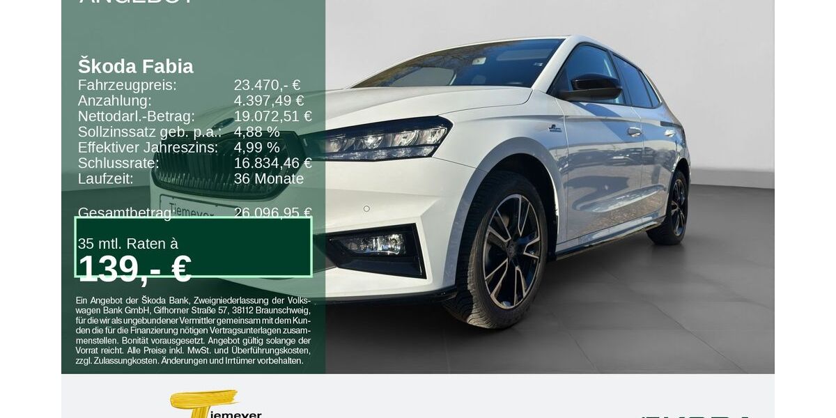 Skoda Fabia 23.014 km 22.790 &euro; Remscheid 42857