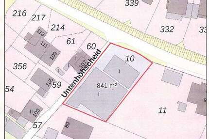 Grundstück zu verkaufen in Solingen 339.000 € 841 m² zimmer