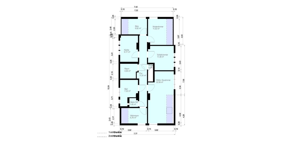 Dachgeschoßwohnung Wuppertal Gemarkung Barmen - 5 Zimmer, 93 m&sup2;, 1.000&euro; | Angebot:26399839