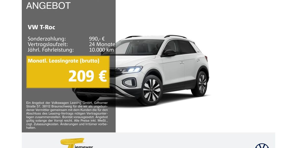 VW T-Roc 19.904 km 21.390 &euro; Remscheid 42897