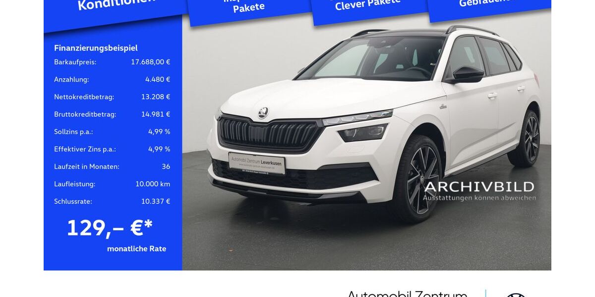 Skoda Kamiq 18.474 km 17.688 &euro; Leverkusen 51379