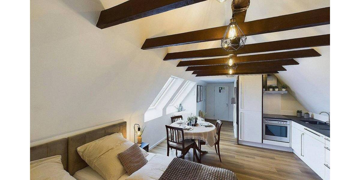 Etagenwohnung Leverkusen Schlebusch - 1 Zimmer, 35 m&sup2;, 550&euro; | Angebot:26795099