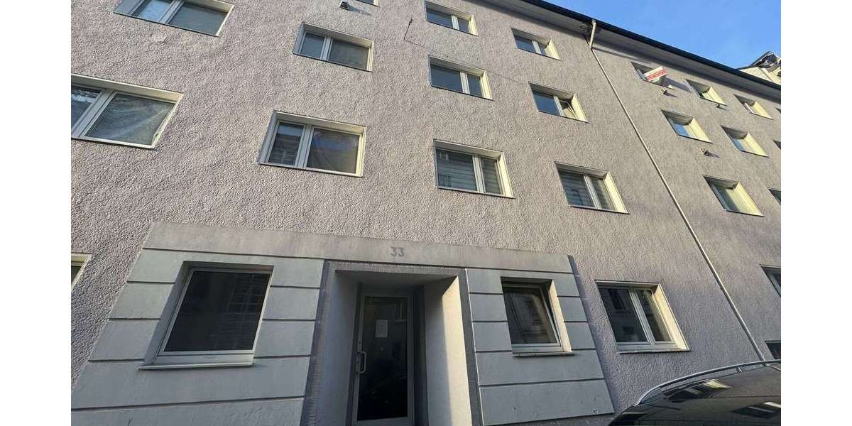 Etagenwohnung Wuppertal Elberfeld - 1 Zimmer, 28 m&sup2;, 54.000&euro; | Angebot:26841793
