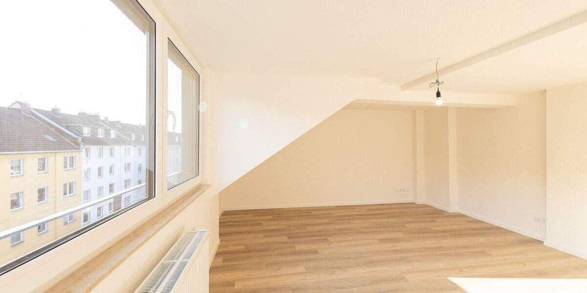 Etagenwohnung Düsseldorf Flingern Nord - 2 Zimmer, 82 m&sup2;, 1.360&euro; | Angebot:25745721