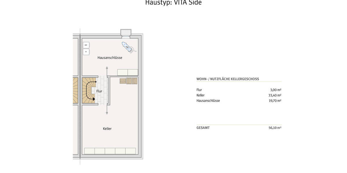 Attraktive Doppelhaushälfte mit Seiteneingang (Neubau) in schöner Wohnlage in Leverkusen-Steinbüchel 5 zimmer