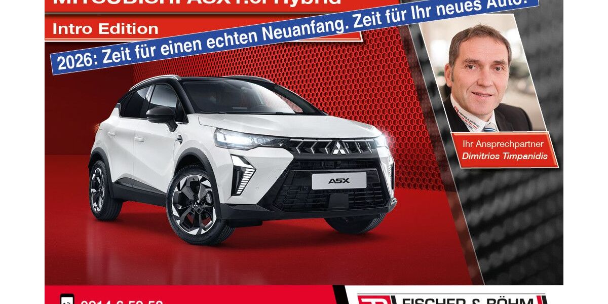 Mitsubishi ASX 3.000 km 29.790 &euro; Leverkusen 51373