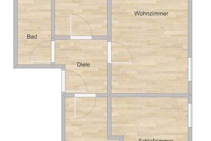 schöne 2,5 3 Zimmer DG Wohnung in Rheindorf Süd 3 zimmer