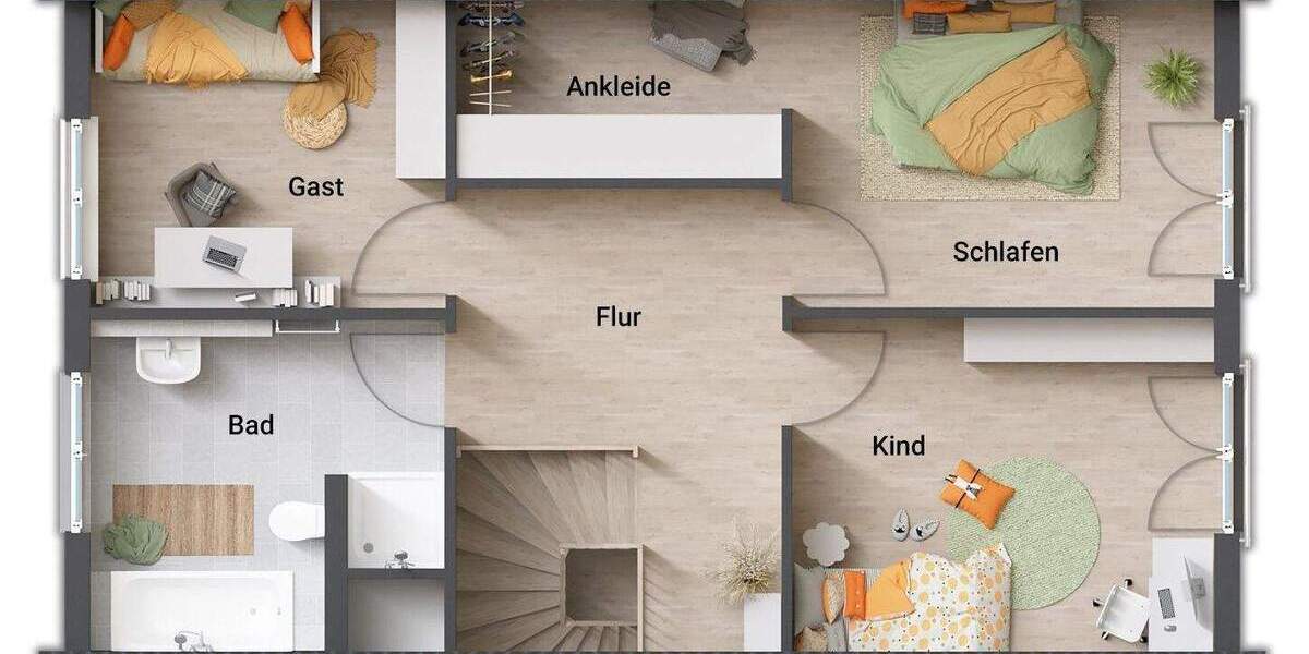 Einfamilienhaus Hagen Eilpe - 5 Zimmer, 130 m&sup2;, 301.610&euro; | Angebot:25425136