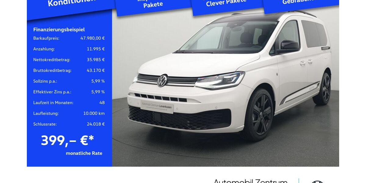 VW Caddy 2.980 km 47.980 &euro; Leverkusen 51379