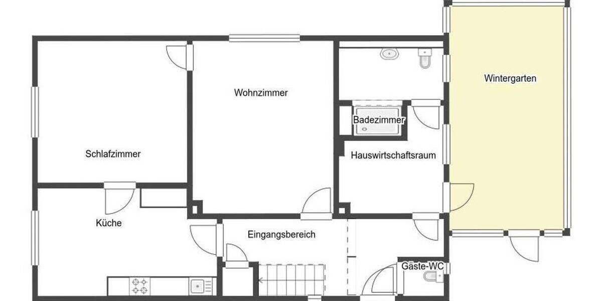 Einfamilienhaus Düsseldorf Vennhausen - 4 Zimmer, 95 m&sup2;, 495.000&euro; | Angebot:26852511