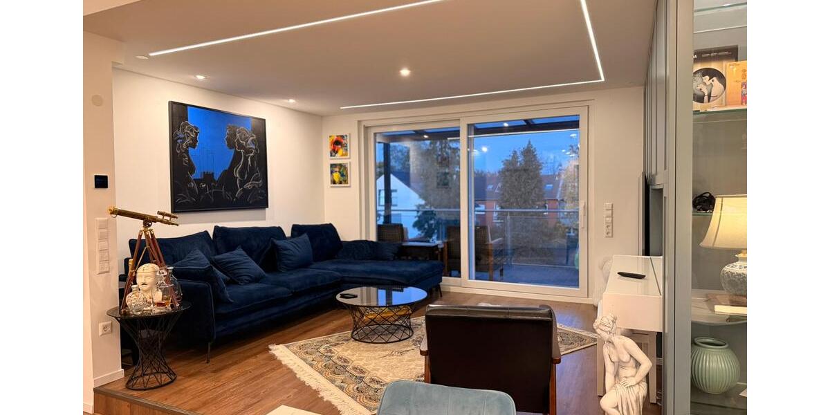 Exklusive, vollmöblierte Penthouse-Wohnung mit luxuriöser Ausstattung nahe Düsseldorf 3.5 zimmer