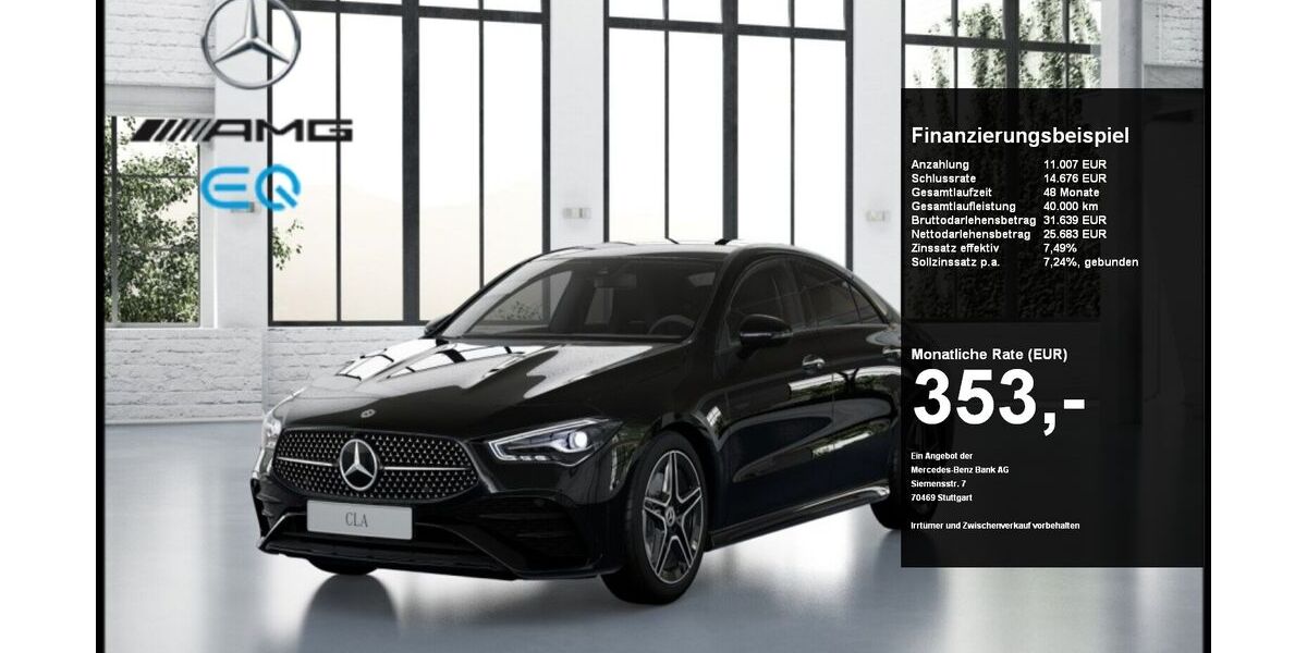 Mercedes-Benz CLA 200 8.714 km 35.490 &euro; Schwelm 58332