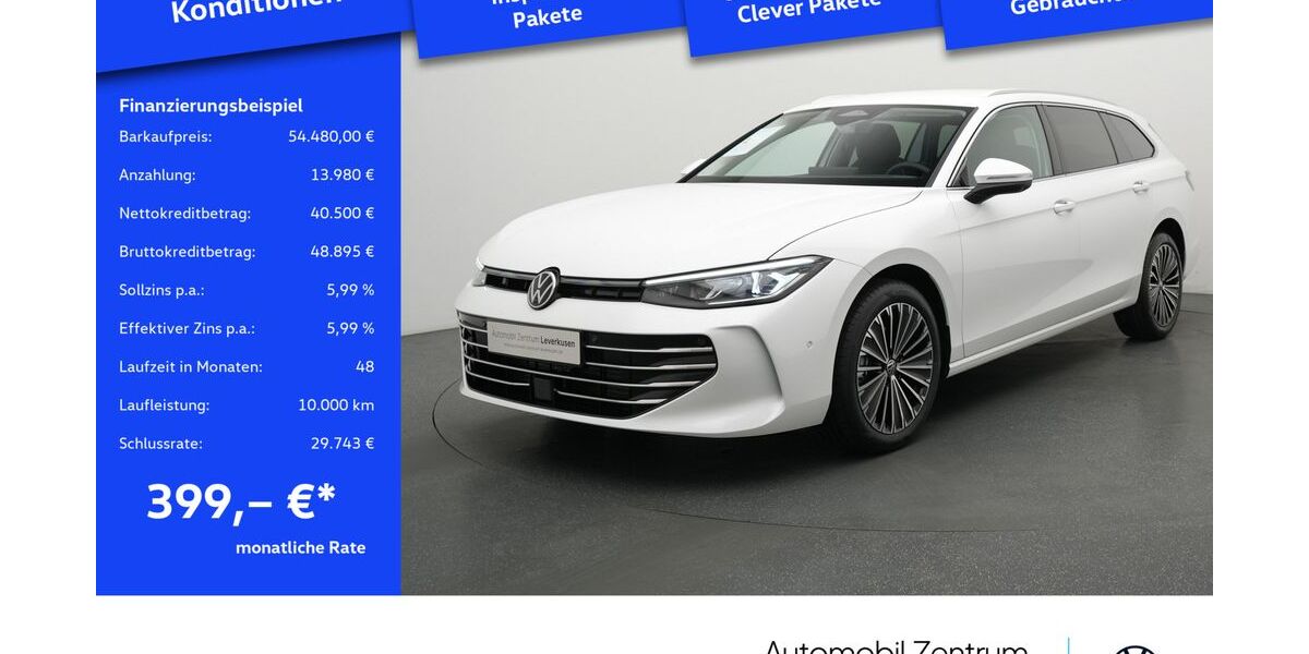 VW Passat 1.009 km 52.480 &euro; Leverkusen 51379