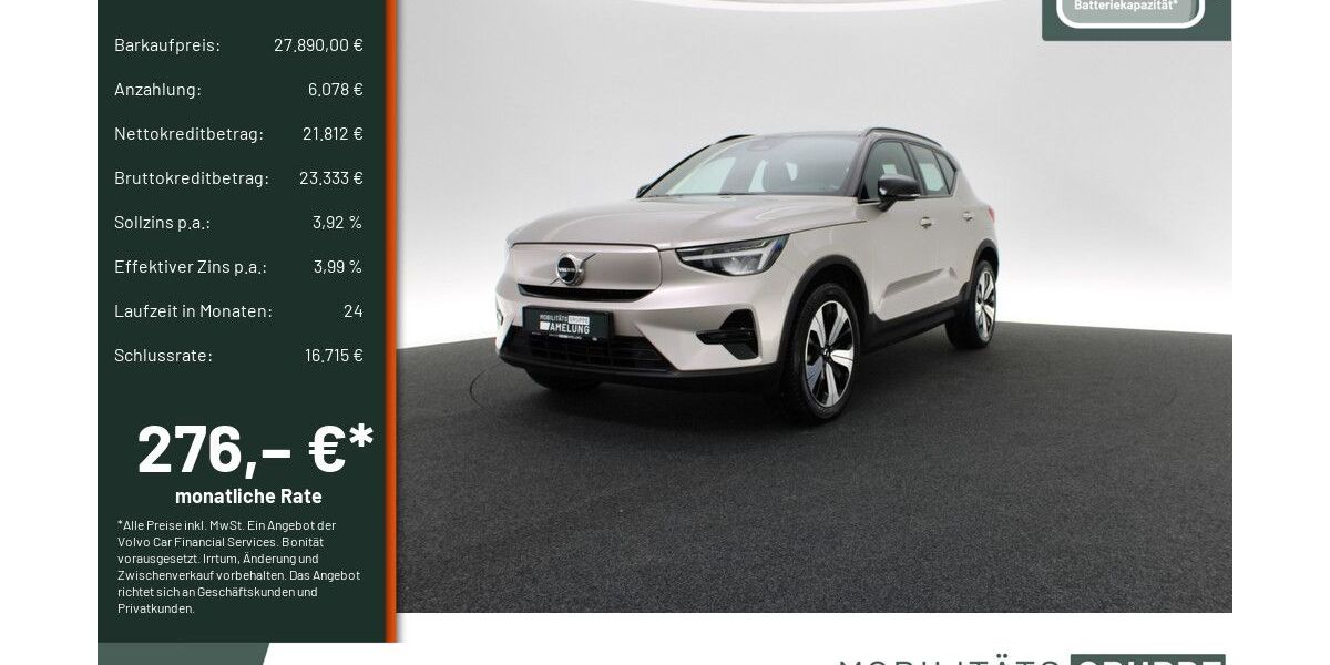 Volvo XC40 13.654 km 27.890 &euro; Engelskirchen 51766