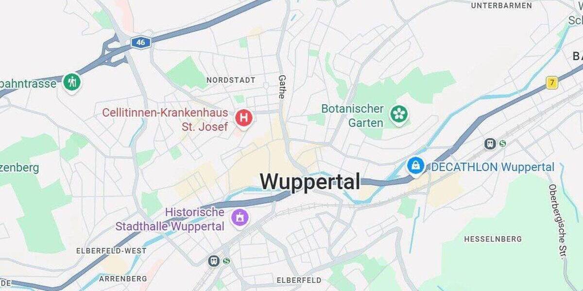 Etagenwohnung Wuppertal Elberfeld - 4 Zimmer, 94 m&sup2;, 1.200&euro; | Angebot:26805522