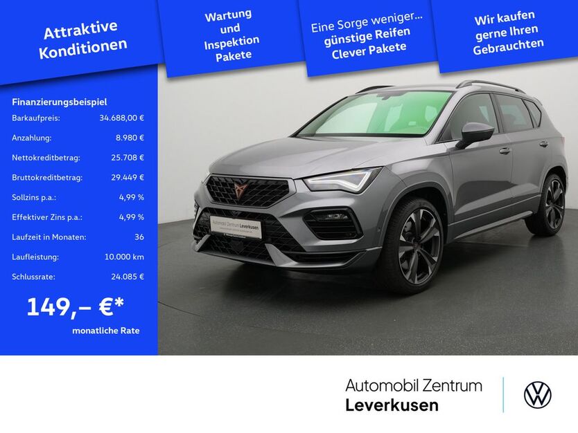Cupra Ateca 17.080 km 33.980 € Leverkusen 51379