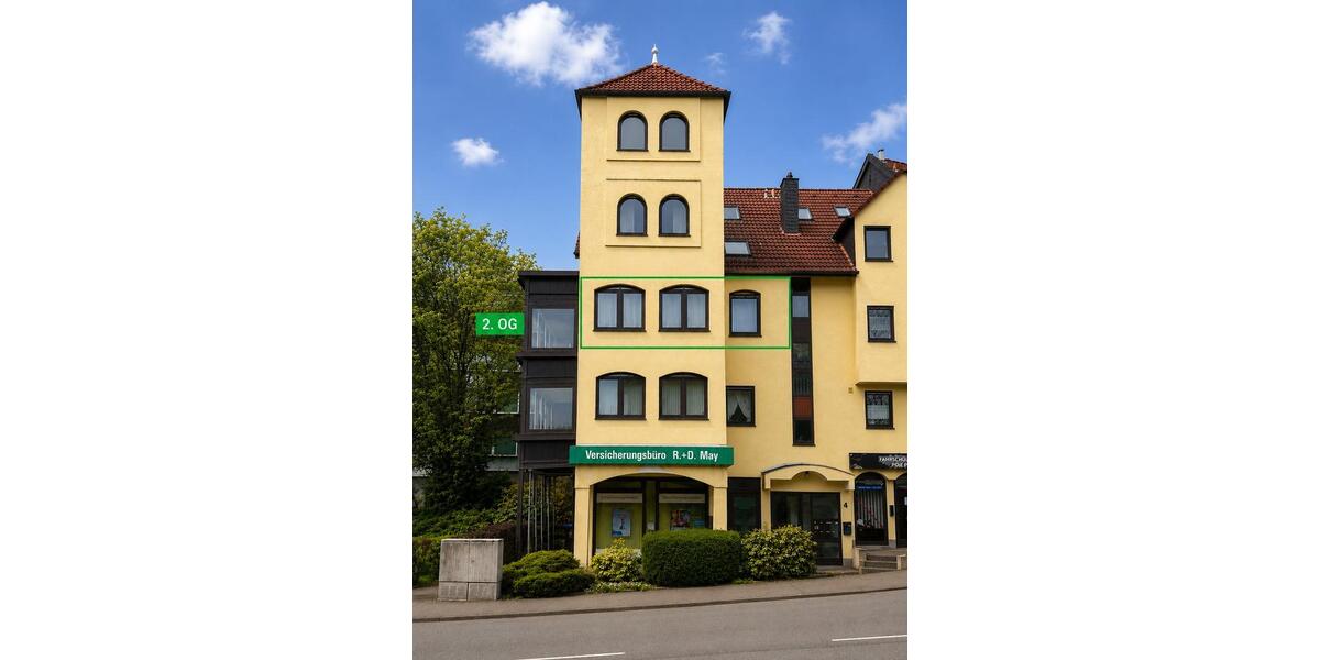 Etagenwohnung Remscheid Gemarkung Bergisch Born - 2 Zimmer, 74 m&sup2;, 179.800&euro; | Angebot:27446298