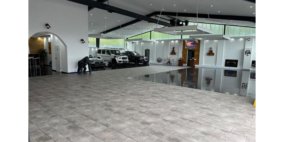 Befahrbare Autohaus Gewerbehalle Halle ca 900qm mit Büro zimmer