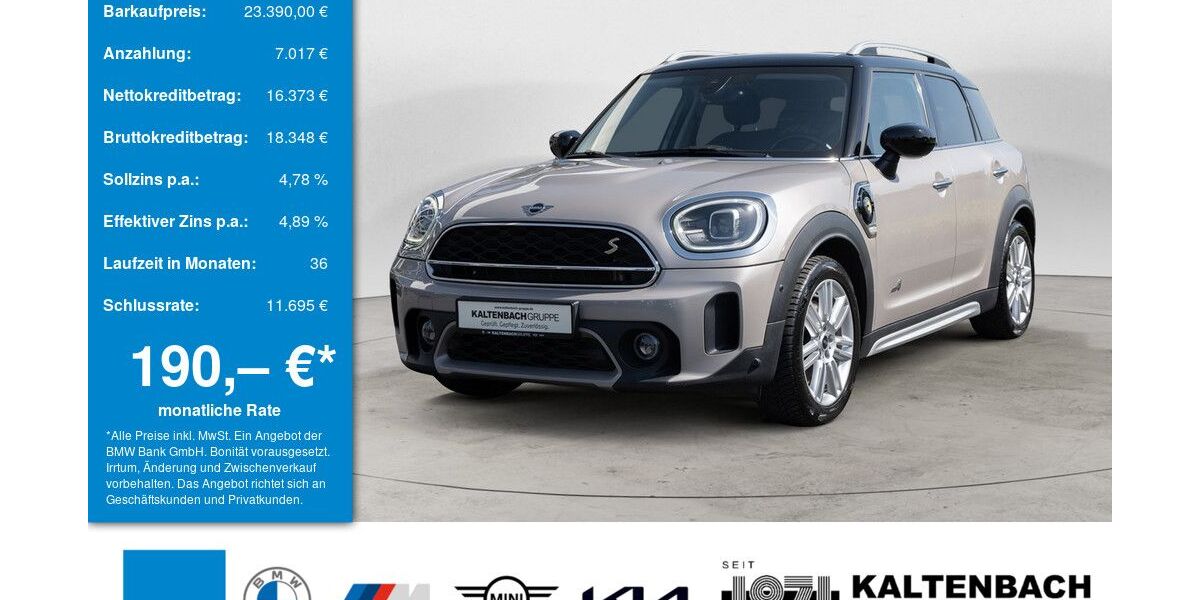 Mini Countryman SE (Cooper) 78.596 km 22.390 &euro; Overath-Vilkerath 51491