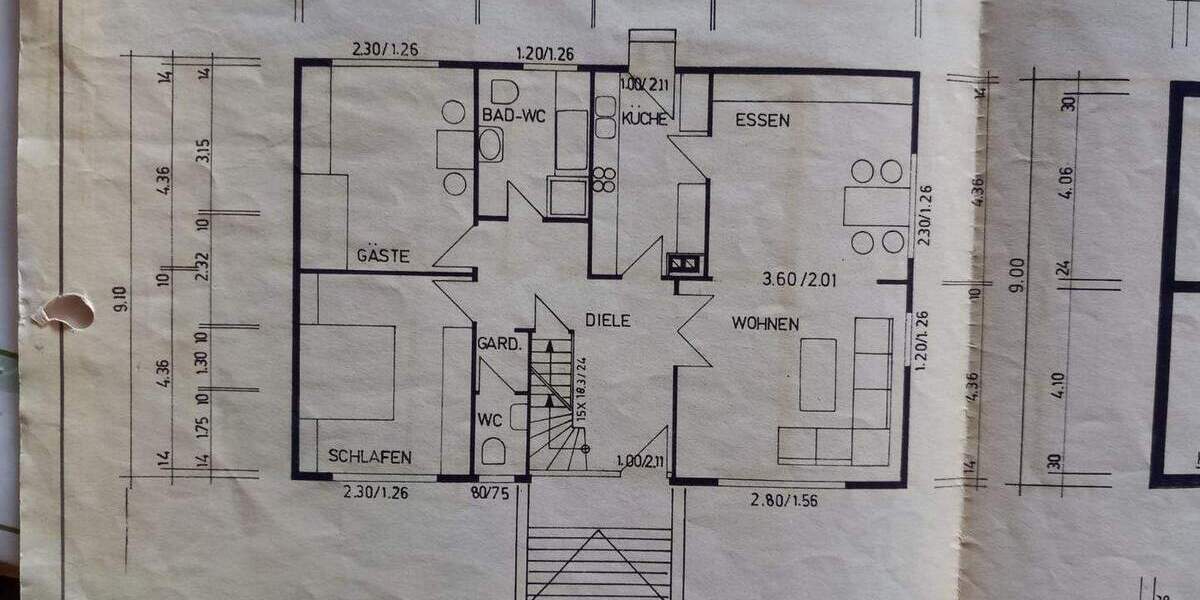 Einfamilienhaus Remscheid Lennep - 4 Zimmer, 110 m&sup2;, 349.000&euro; | Angebot:25740603