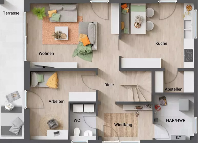 Mehrfamilienhaus, Wohnhaus Hagen Eilpe - 5 Zimmer, 152 m&sup2;, 386.000&euro; | Angebot:23952226