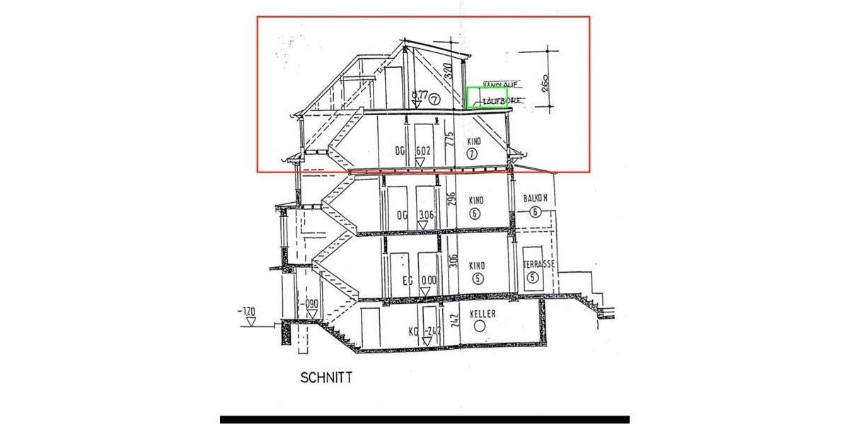 Maisonette Dachgeschoss-Eigentumswohnung Provisionsfrei zimmer