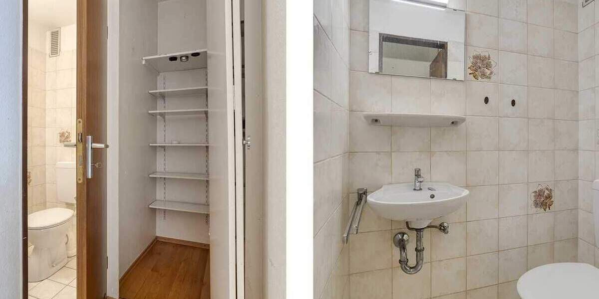 Attraktive 2-Zimmer-Stadtwohnung mit zwei Balkonen und Garage in Ratingen-Mitte 2 zimmer