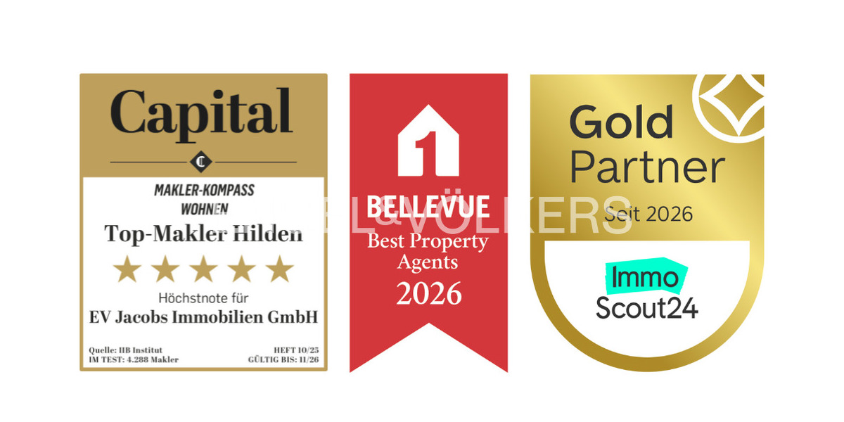 Etagenwohnung Hilden Forstbach - 3 Zimmer, 98 m&sup2;, 395.000&euro; | Angebot:25688634