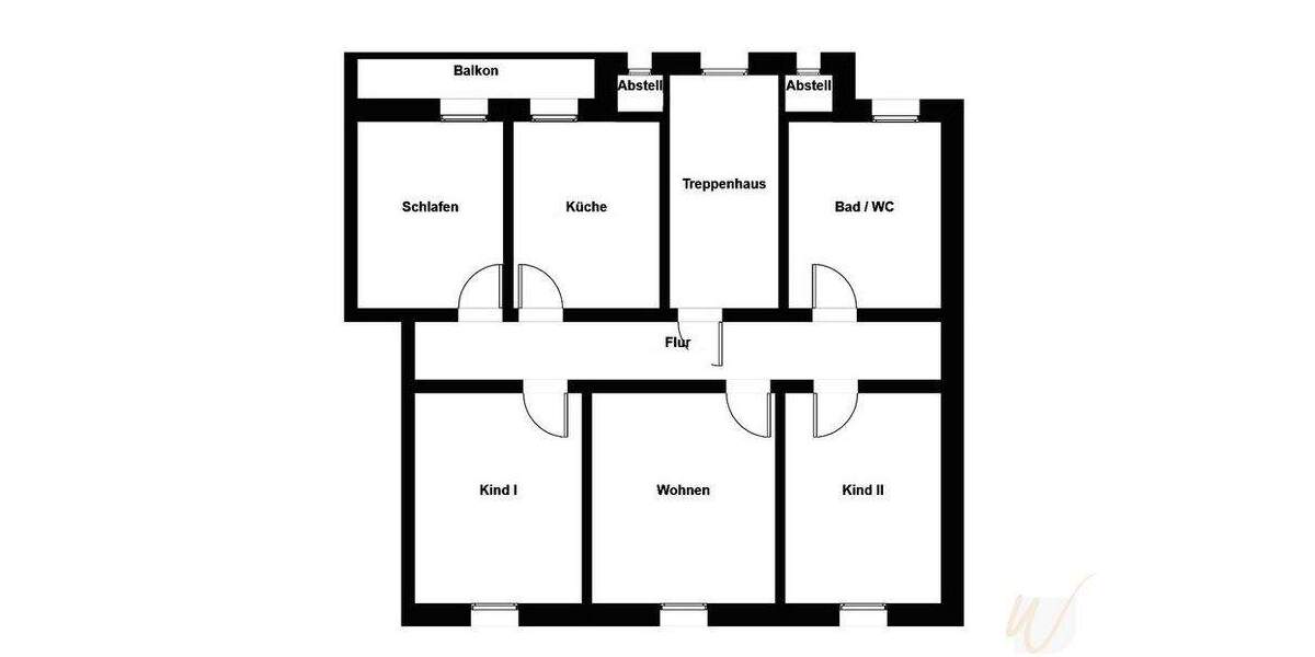 Mehr Wohnraum geht nicht. 4-Zimmer Wohnung mit Potenzial 4 zimmer
