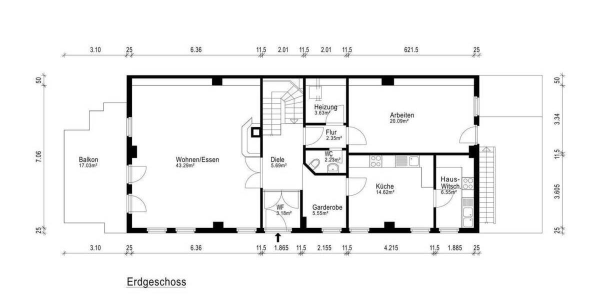 Großes Einfamilienhaus mit Einliegerwohnung und Nebenhaus in Quettingen 6 zimmer