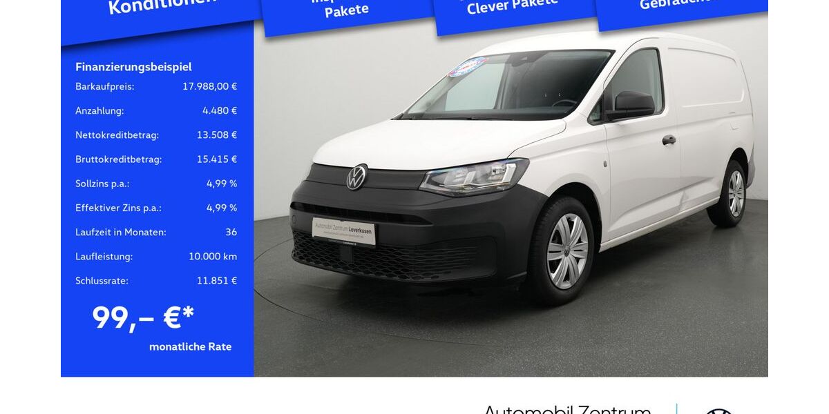 VW Caddy 92.025 km 17.680 &euro; Leverkusen 51379
