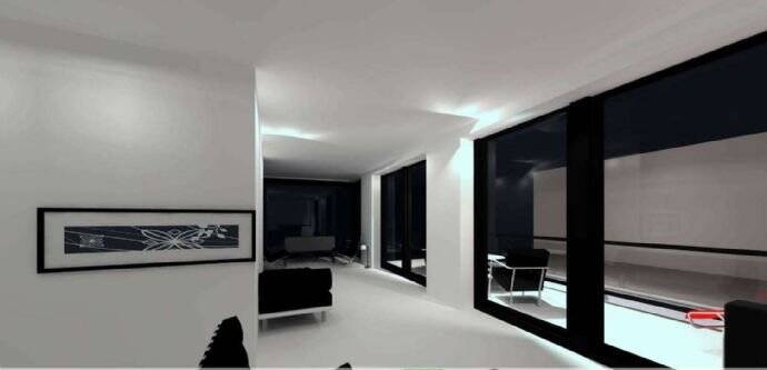 NEUBAU nach IHREM WUNSCH: Designer Haus - Architekten Haus - Black White House 6 zimmer