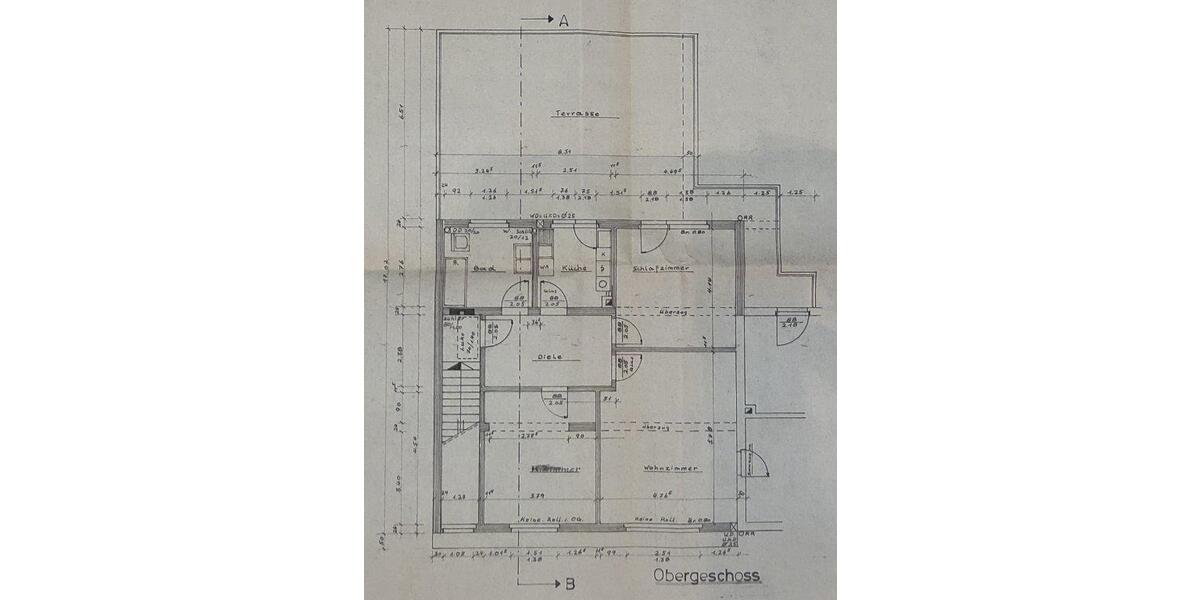 Etagenwohnung Leverkusen Bergisch Neukirchen - 3 Zimmer, 113 m&sup2;, 1.250&euro; | Angebot:24805217