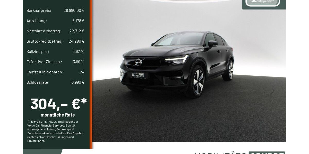 Volvo C40 16.797 km 28.390 &euro; Engelskirchen 51766