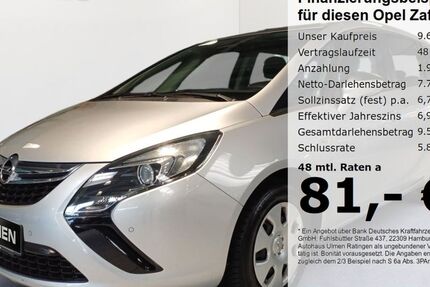 Opel Zafira 109.716 km 8.980 &euro; Ratingen 40880
