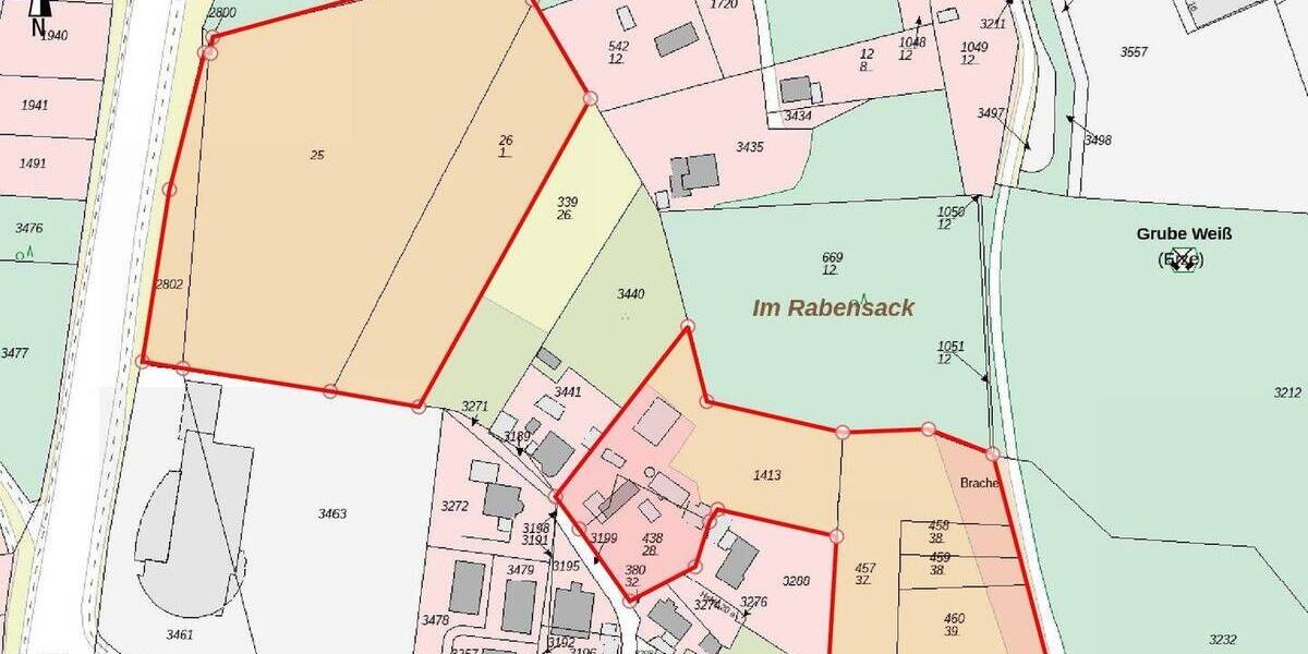 3.656 m² Wohnbaugrundstücke mit Abrissgebäude in Bergisch Gladbach zimmer