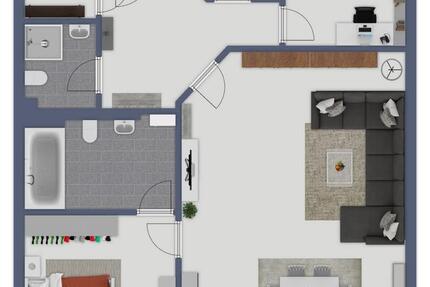 *Helle 3-Zimmer-Wohnung mit Balkon in Leverkusen* 3 zimmer